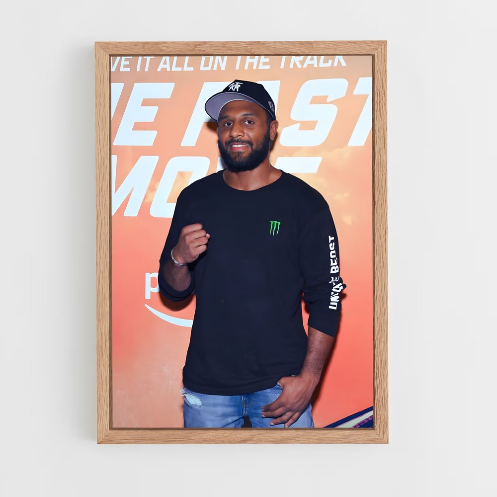 Poster L'Homme de Rouge – affiche MMA (vue 4)